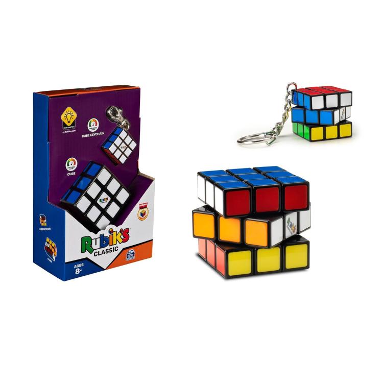 Rubikova kocka Rubiks 3X3 Classic + obesek