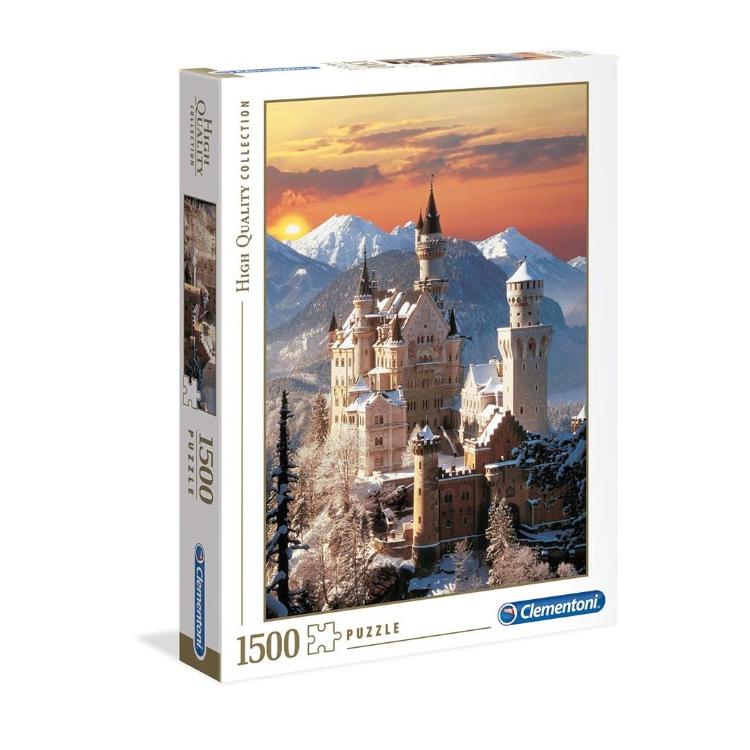 Sestavljanka Clementoni High Quality Collection- Neuschwanstein 31925, 1500 kosov