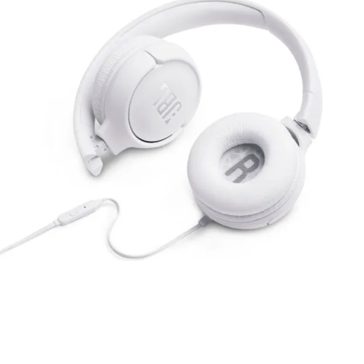 JBL SLUŠALKE Tune 500, bele-1