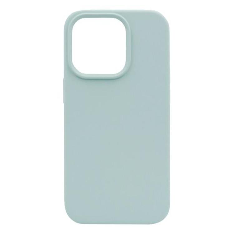 Silikonski ovitek (liquid silicone) za Apple iPhone 14 Pro, Soft, Sky Blue