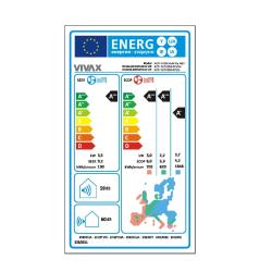 Klima Vivax Y Design, 3,5kW, bela, z montažo_6