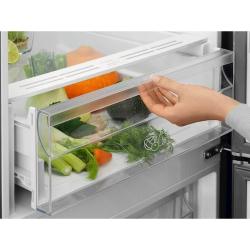 Hladilnik z zamrzovalnikom Electrolux LNT5ME36U1, siv 