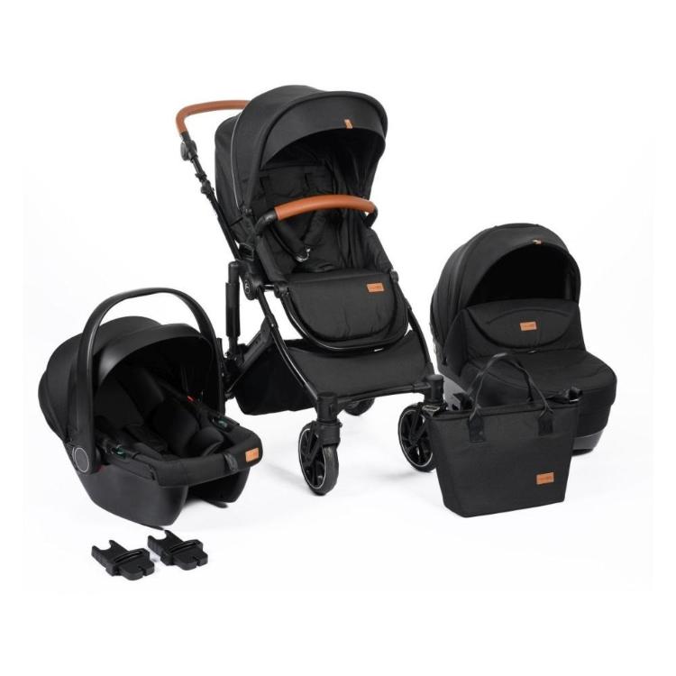 Voziček FreeON 3 v 1 Comfort, črn