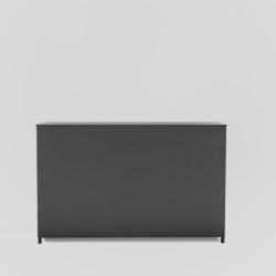 Zunanja omara za TV Palram RAL 9016, antracit, 159 x 34 x 101 cm