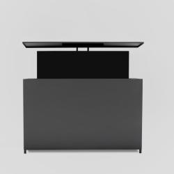 Zunanja omara za TV Palram RAL 9016, antracit, 159 x 34 x 101 cm
