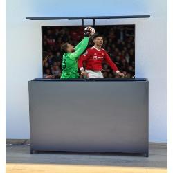 Zunanja omara za TV Palram RAL 9016, antracit, 159 x 34 x 101 cm