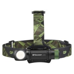 Naglavna LED svetilka GP CHR35, 600 lm