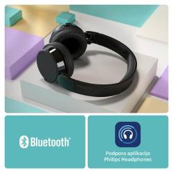 Brezžične slušalke Philips TAH4209BK, črne