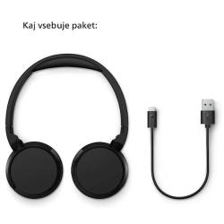 Brezžične slušalke Philips TAH4209BK, črne