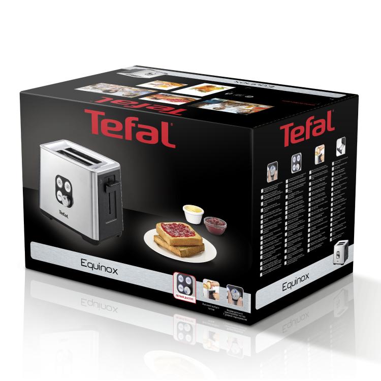 Opekač kruha Tefal CUBE 2S TT420D30
