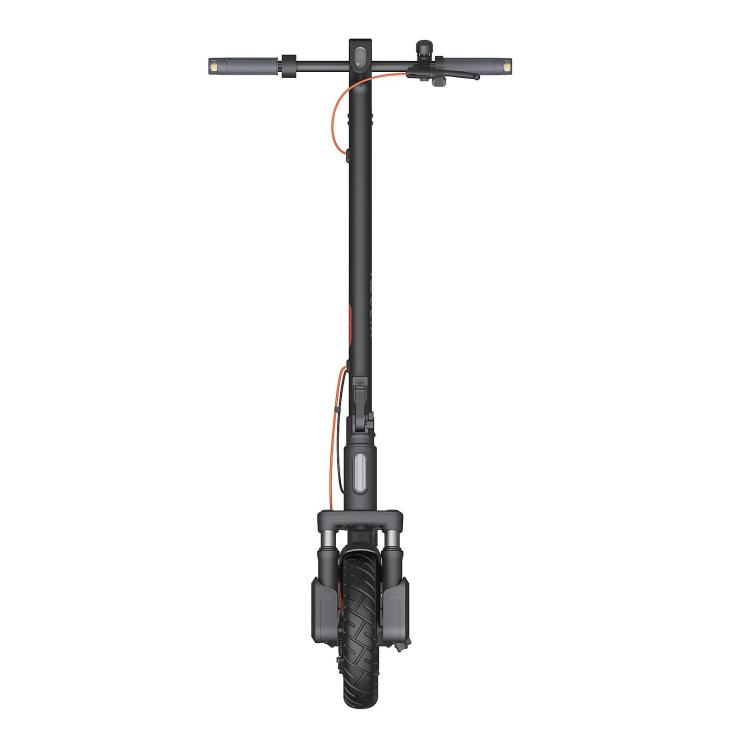 Xiaomi Electric Scooter 5 Plus, pogled spredaj, krmilo z zaslonom, lučmi in zavornim ročajem