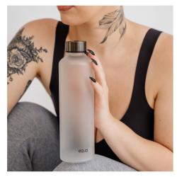 Steklenička EQUA Mismatch matirana 750 ml, črna