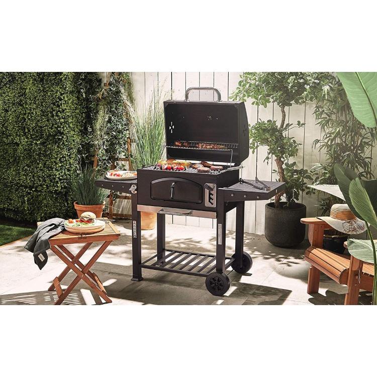 Prenosni žar na oglje VonHaus - Smoker American Style