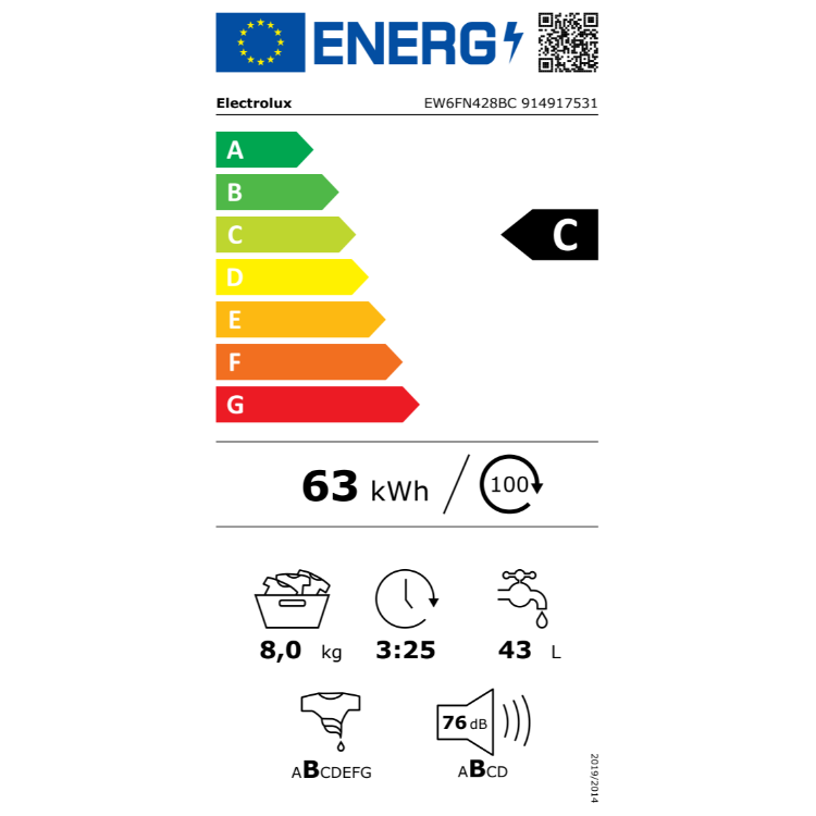 energijska nalepka