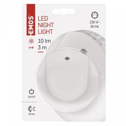 Nočna LED lučka Emos P3317, 230V s fotosenzorjem