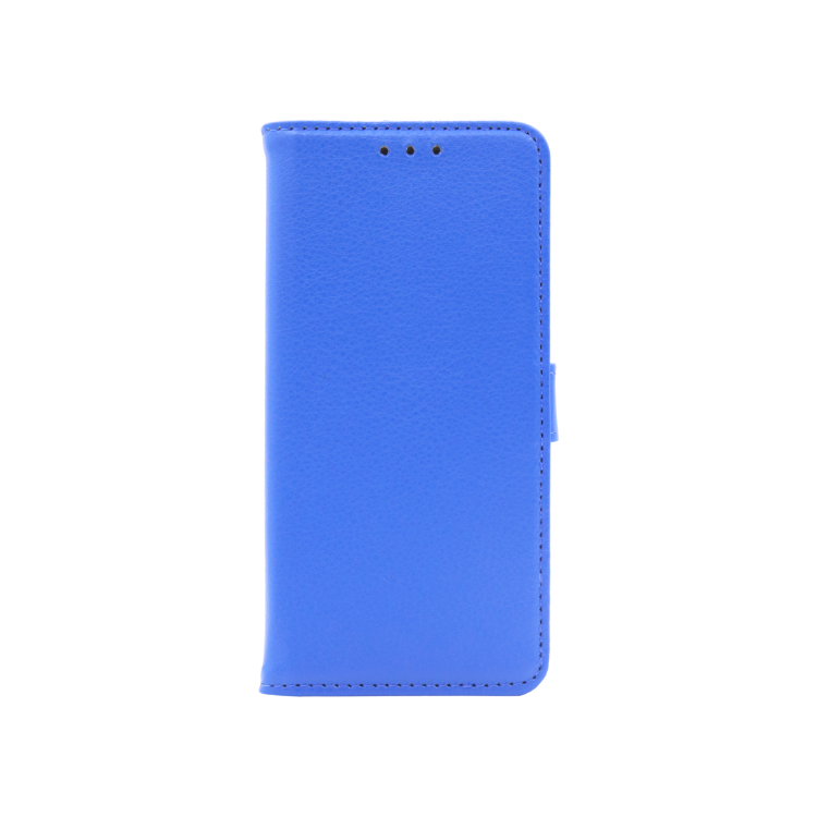 Modra preklopna torbica za Samsung Galaxy A57 5G z magnetnim zapiranjem nudi zanesljivo zaščito in eleganten videz.
