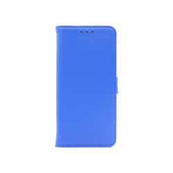 Modra preklopna torbica za Samsung Galaxy A57 5G z magnetnim zapiranjem nudi zanesljivo zaščito in eleganten videz.