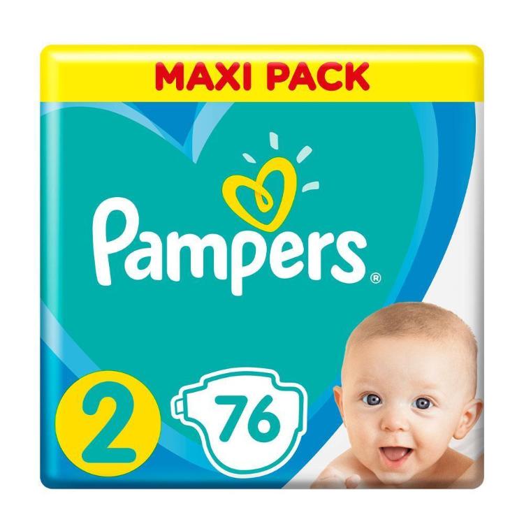 Plenice Pampers Active Baby Maxi pack S2 76/1 (4-8 kg)