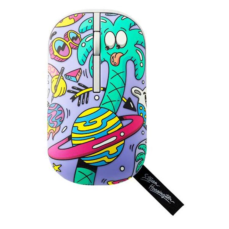 Brezžična miška Asus Marshmallow Mouse MD100 Steven Harrington Edition, tiha