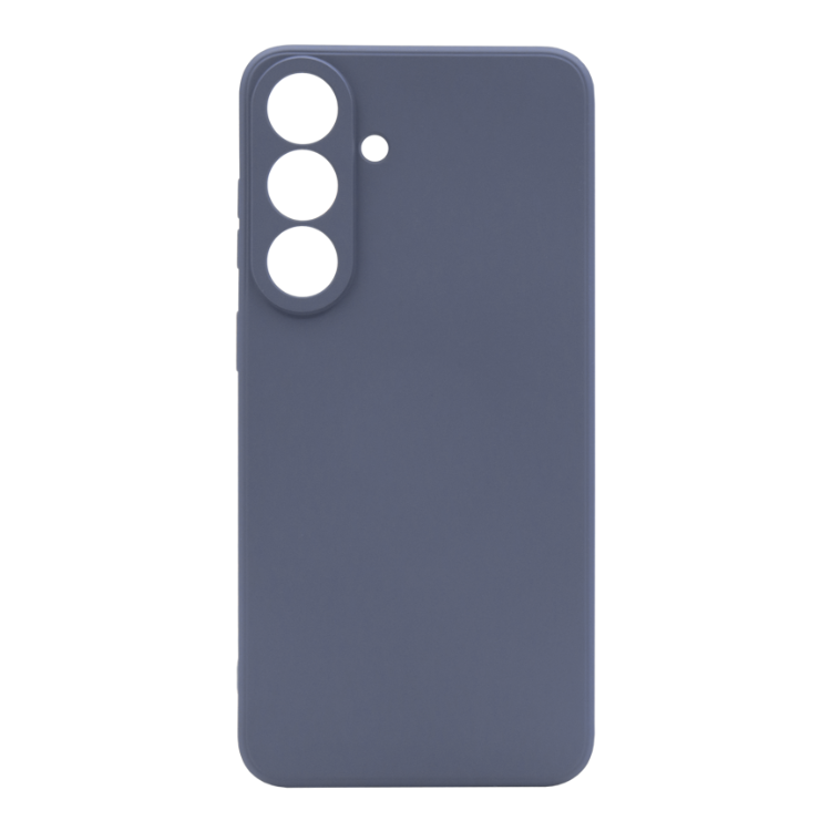 Temno vijoličen TPU N‑Type ovitek za Samsung Galaxy S26 FE z mat površino, tankim profilom in dvignjenim robom za zaščito kamere.