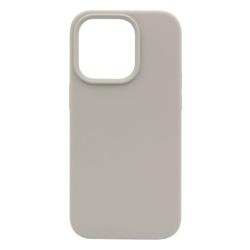 Silikonski ovitek (liquid silicone) za Apple iPhone 13 Pro Max, mehak, stone bež