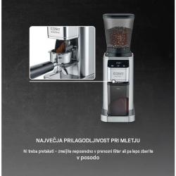 Kavni aparat CASO Coffee Compact electronic 600W z mletjem neposredno v ročko ali posodo za kavo.