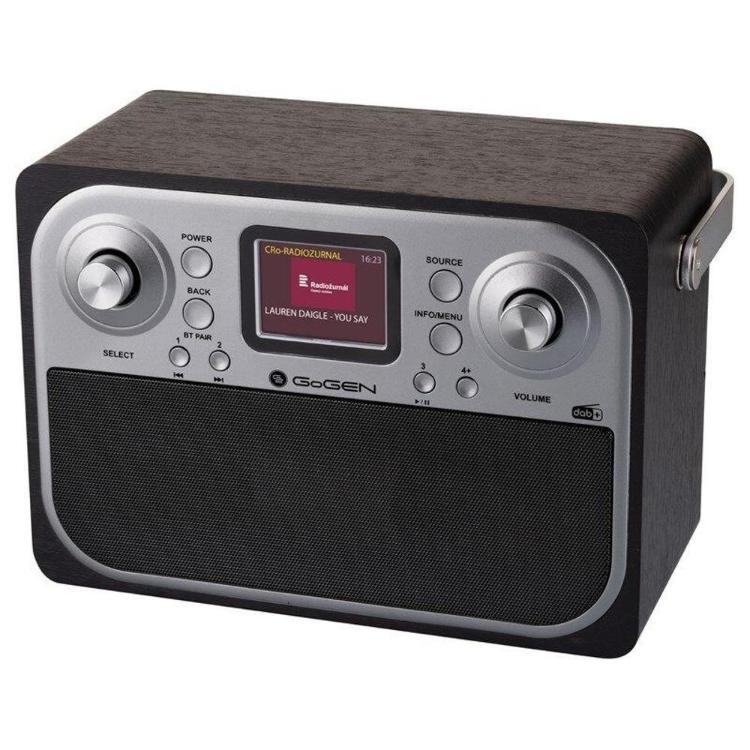 Gogen GOGDAB700BTCB Bluetooth radio DAB+ DAB 700, črn_1