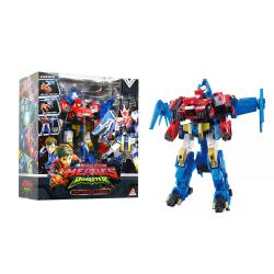 Transformirajoči robot Raptor Bolt Wing Quantum Heroes Dinoster, v embalaži, primeren za otroke 5+.