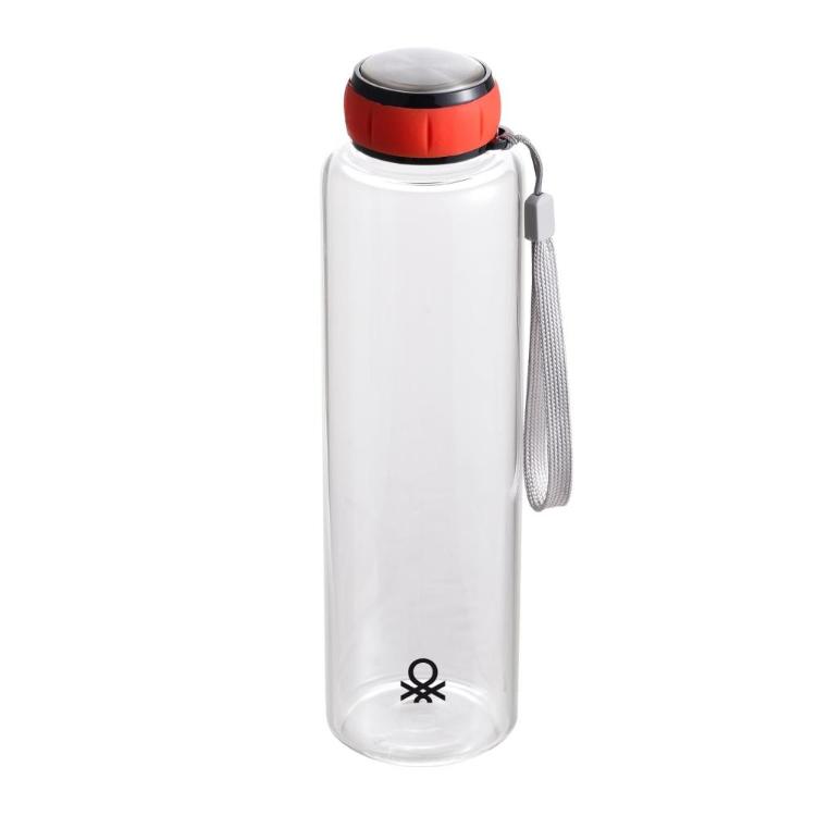 Steklenica za vodo Benetton be-0304 rainbow, 550 ml, rdeča