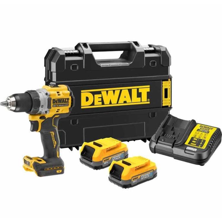 Akumulatorski vrtalnik DeWalt DCD800E2T, 18V