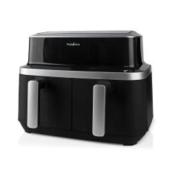 Cvrtnik na vroči zrak Nedis KAAF320BK 2x 4,2 l, 2600 W