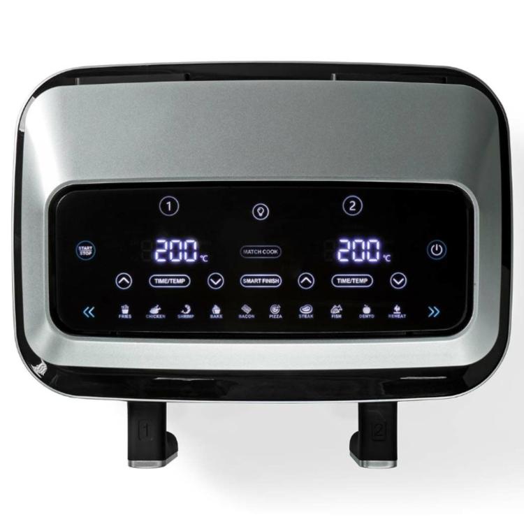 Cvrtnik na vroči zrak Nedis KAAF320BK 2x 4,2 l, 2600 W