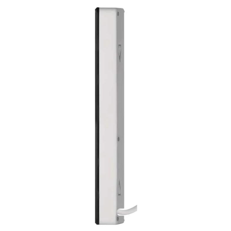 Podaljšek GoSmart 2 m / 4 vtičnice / s stikalom / USB, belo-črni