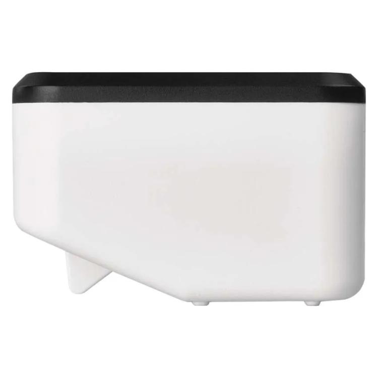 Podaljšek GoSmart 2 m / 4 vtičnice / s stikalom / USB, belo-črni