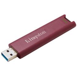 USB ključ Kingston 512GB DT Max, 3.2 Gen2, 1000/900MB/s, kovinski, drsni