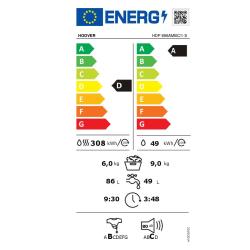 Pralno-sušilni stroj HOOVER HDP 696AMBC/1-S, 9+6 kg_4