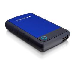 Prenosni zunanji trdi disk Transcend HDD 2 TB, USB 3.0, moder