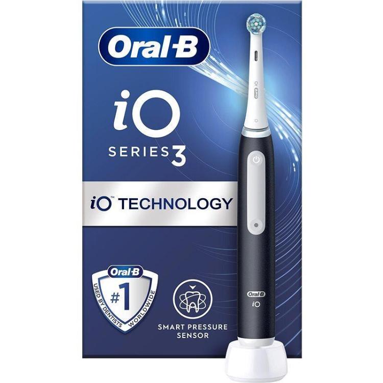 Električna zobna ščetka Oral-B IO3, črna