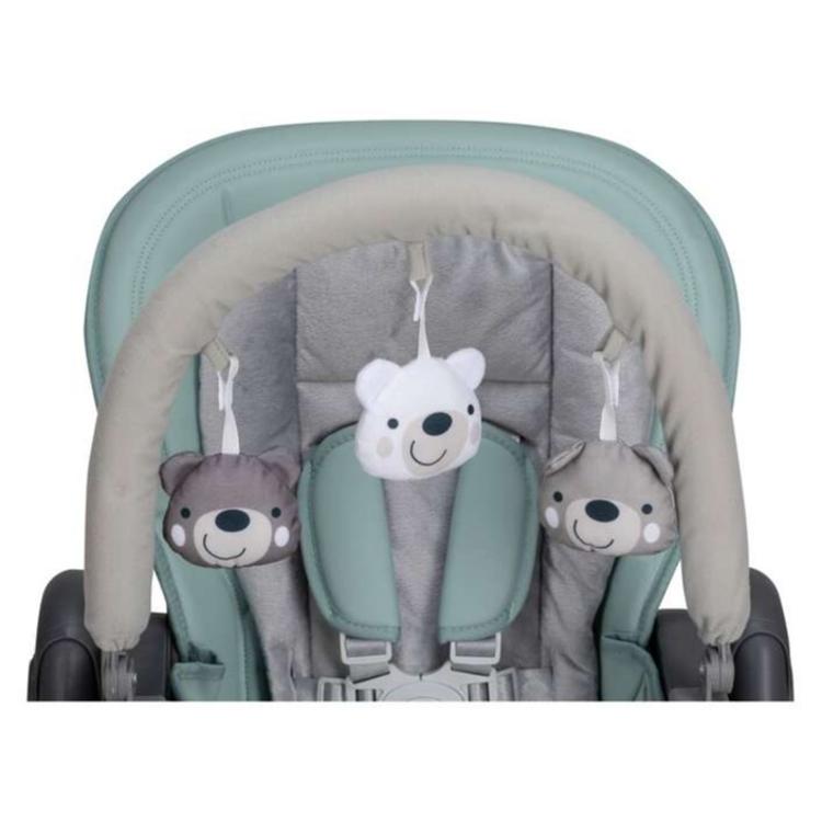Stol za hranjenje FreeON Lan light green