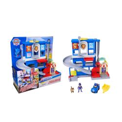 Ustvarjanje odgovora Copilot said:  Igralni set Tačke na patrulji Search & Rescue HQ z drsnico, vozilom Chase, figuricami in dodatki, za otroke 3+.
