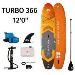 Napihljiva SUP deska Marina Turbo 366 12' 0'', z električnem motorjem