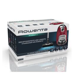 Sesalnik z vrečko Rowenta Silence Force + Allergy kit RO7473EA, rdeč_4