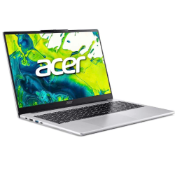 Acer Aspire Lite AL15-44P-R17Z, Windows 11 Home, odprt prenosnik iz levega kota z vidnimi priključki USB in HDMI.