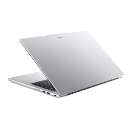 Acer Aspire Lite AL15-44P-R17Z, Windows 11 Home, pogled od zadaj na srebrn pokrov z logotipom Acer in tankim ohišjem.