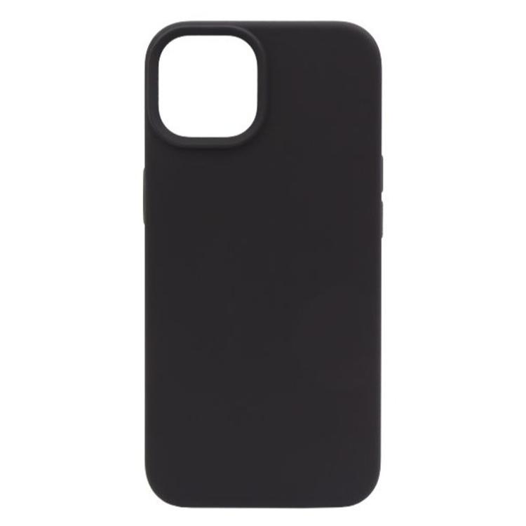 Silikonski ovitek (liquid silicone) za Apple iPhone 14, Soft, Black