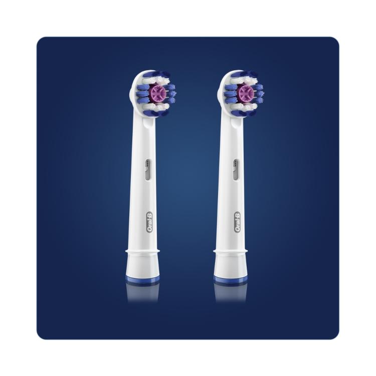 Nadomestni nastavki električne zobne ščetke, Oral-B 3D White, 2/1 (EB18-2)_3