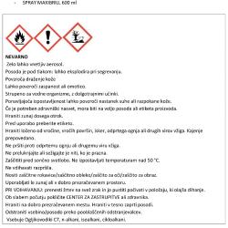 Antistatik sprej Maxibrill, 600 ml_2