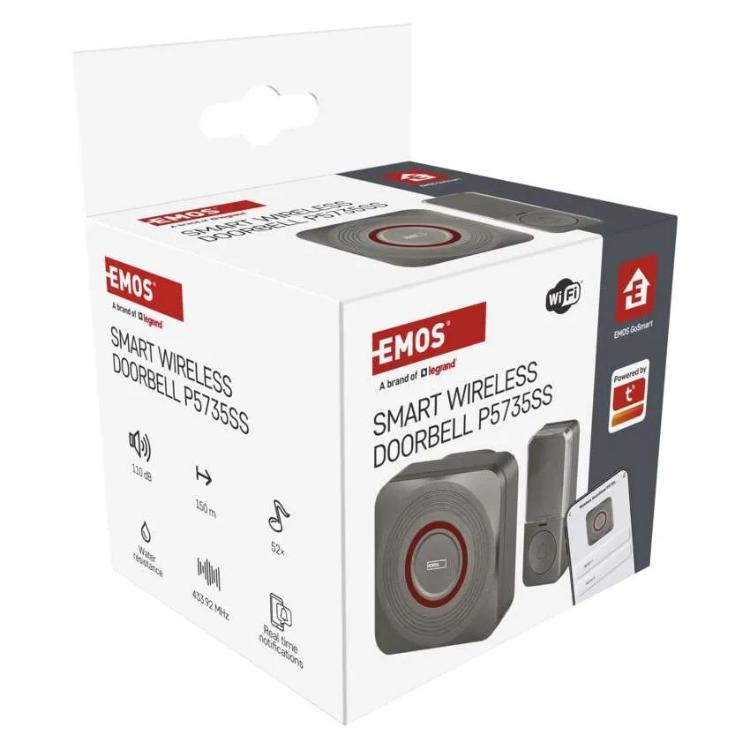 Brezžični hišni zvonec GoSmart P5735SS