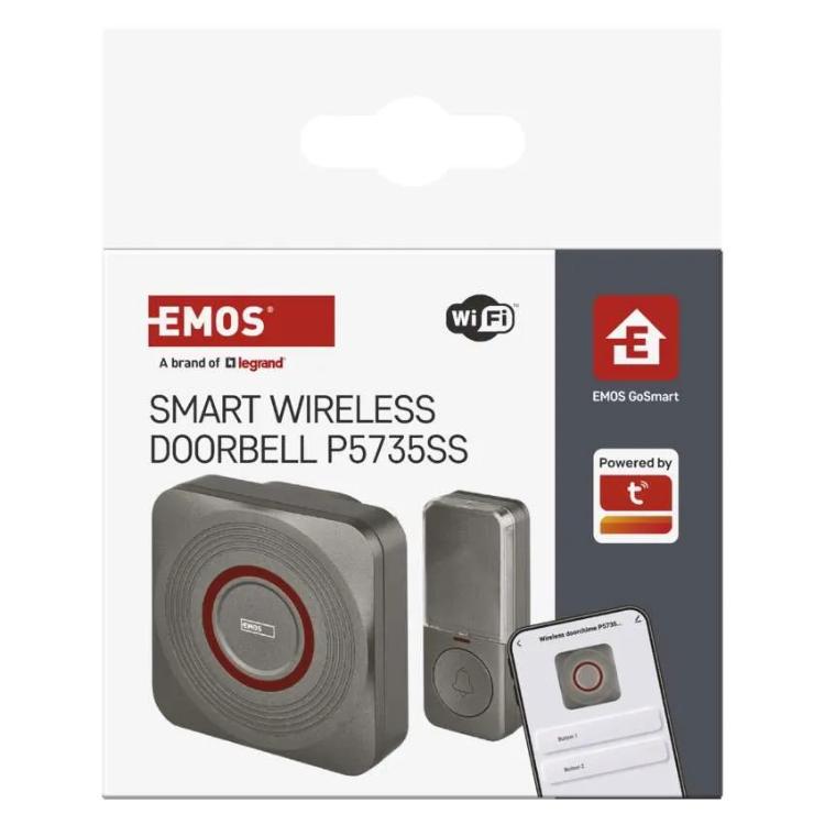Brezžični hišni zvonec GoSmart P5735SS