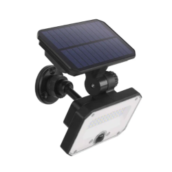 EMOS solarni LED reflektor z nastavljivim nosilcem, ločenim solarnim panelom in senzorjem gibanja
